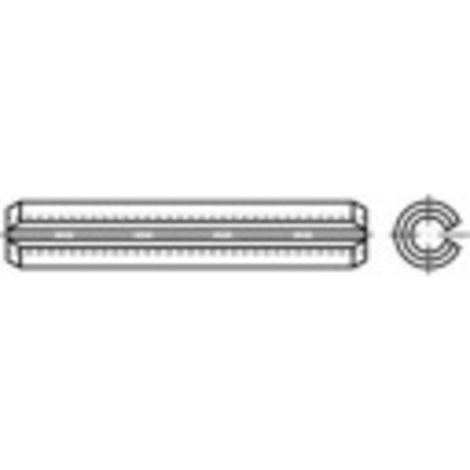 TOOLCRAFT 1068869 Spine elastiche (Ø x L) 1.5 mm x 10 mm Acciaio inox 100 pz.