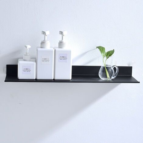 QAZQA Etagère Douche,Étagères de Rangement Panier de Douche, Étagère de stockage d'assaisonnement,Étagères Murales Sans Trous,Étagères Sans Trous, de Bain/Cuisine (1/4)