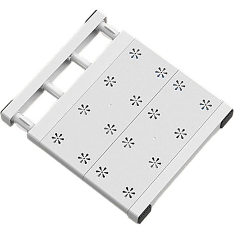 Étagère de casier de Tension réglable pour placards et armoires, Porte-Tension extensive Lourde avec Chargement Stable pour Le Stockage RV, l'organisateur Chaussures et la bibliothèque (1/5)