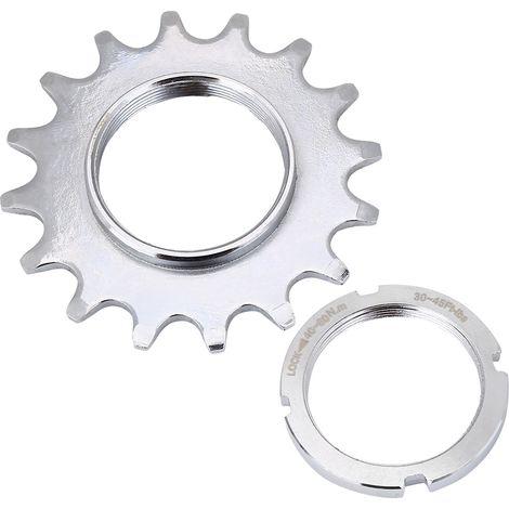 Pignon roue libre acier durable 16T pour vélo à pignon fixe mono-vitesse pièces bicyclette (1/5)