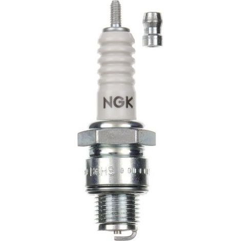 Bougie pour moteurs Lombardini IM350 – Écartement électrodes 12mm – Diamètre filetage 14mm – Longueur filetage 12.7mm – B6HS – NGK
