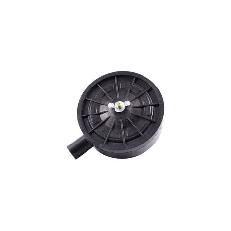 Filtre à air compresseur 20mm – Filetage mâle G1/2 – Filtration silence pour compresseur d'air – Plastique noir- (1/5)