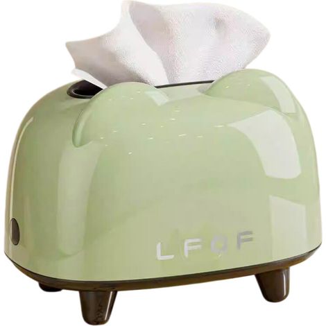 Scatola porta fazzoletti funzionale in cartone - Verde