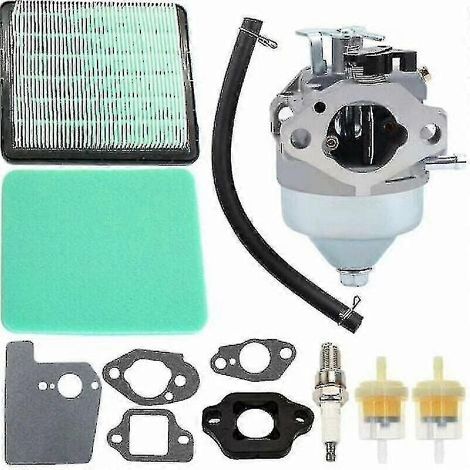 Kit de carburateur GCV190 pour moteurs de tondeuses Honda GC190, GCV190A, GV190LA, HRB217, HRX217, HRX217K1 et HRX217K2. Remplace les références 6100-Z0Y-813, 16100-Z0Y-812 et 16100-Z0Y-.-AquaForge