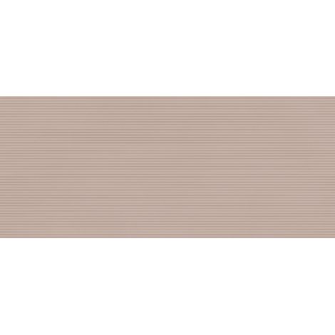 Carrelage effet Béton 3D Taupe Rosé Linear 120x50x0,85 cm Mat Cortivo - Mur intérieur (vendu par carton de 1,8 m²) - RO'MA CARRELAGE