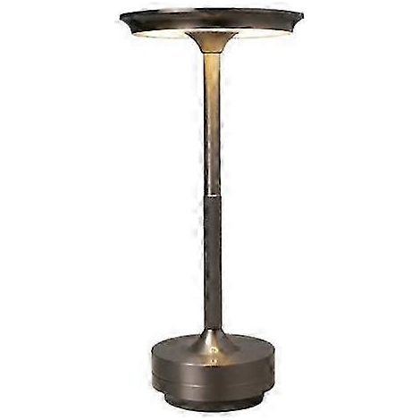 Lampe de table sans fil rechargeable LED dimmable pour bureau, chevet ou petite table à manger (1/5)