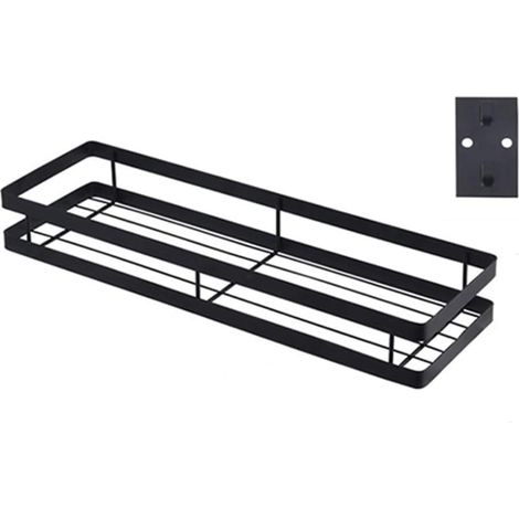 Étagère à épices murale, rangement pour épices - fixation murale sans perçage, étagère à épices multifonctionnelle, 1 pièce, 35 cm. (1/5)