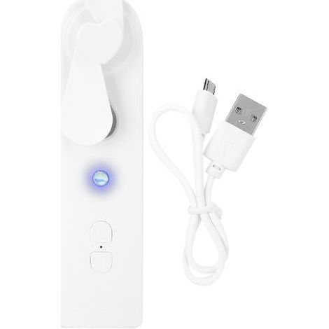 Mini ventilatore nebulizzatore portatile - Umidificatore facciale ricaricabile da 30 ml per un raffreddamento istantaneo (1/5)