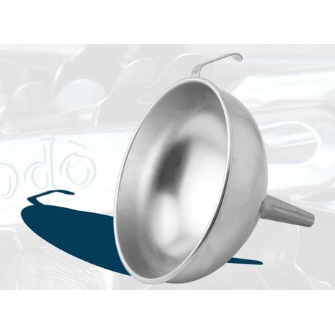 Imbuto da cucina in acciaio inox con manico 14 cm