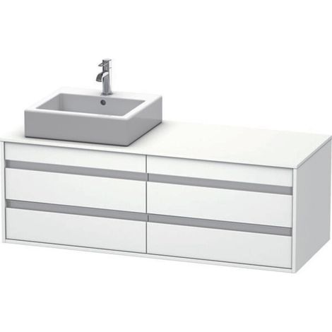 Duravit Ketho Meuble sous-vasque sur console suspendu, (1/3)