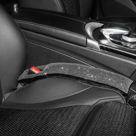 (Blanc) Joint d'étanchéité pour siège auto Diamond, bouchon de couture latérale, joint anti-fuite, accessoire intérieur auto (1/5)