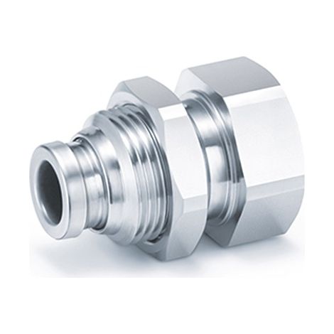 Adaptateur filetage à tube de traversée SMC KQB2 vers Enfichable 6 mm G 1/4 ( Prix pour 1 )