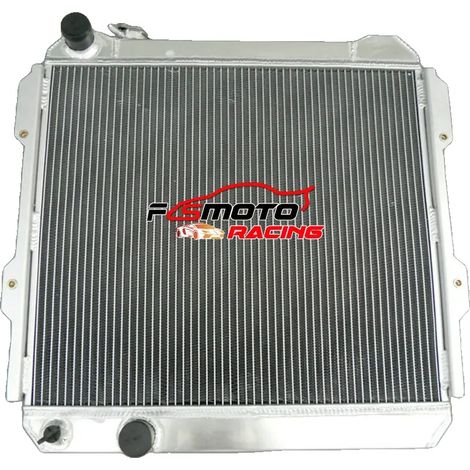 Radiador de aluminio, diseño de 3 núcleos, ajuste preciso para Toyota Hilux, construcción ligera y duradera. (1/5)