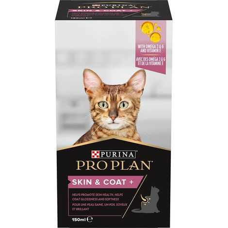 Purina Pro Plan Supplements Gatto Skin&Coat+ 150 ml (1/5)