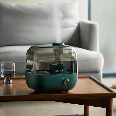 2er-Pack 5-Liter-Luftbefeuchter mit Top-Fill-Funktion, 28 dB ultraleise, baby- und pflanzenfreundlich, läuft bis zu 35 Stunden, mit Aroma-Diffusor-Scheibe (1/5)