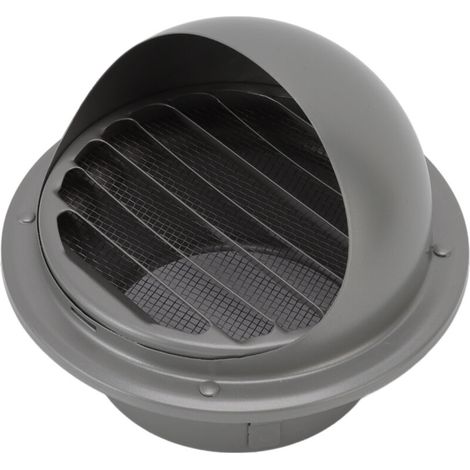 Couvercle à persiennes d'évent rond en acier inoxydable sortie d'évent murale externe coupe-vent étanche pour système de Ventilation (1/5)