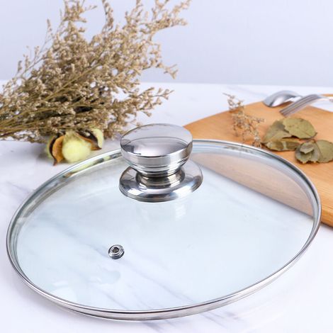 Asa de tapa de acero inoxidable – Juego de 8 pomos con tornillos para ollas y sartenes, repuestos de cocina