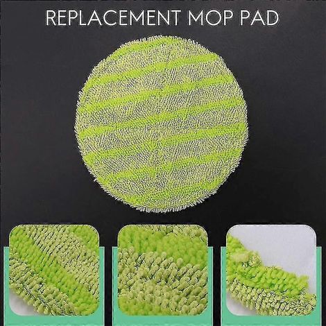 Lot de 10 lingettes de rechange AURA compatibles avec les balais-serpillères électriques rotatifs sans fil. (1/5)