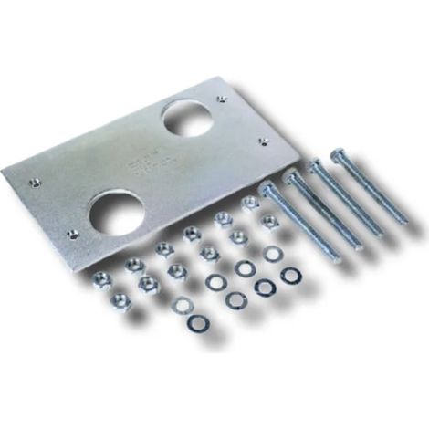 Plaque de fixation réglable FAAC 737816 pour moteurs 746 et 844 (1/3)