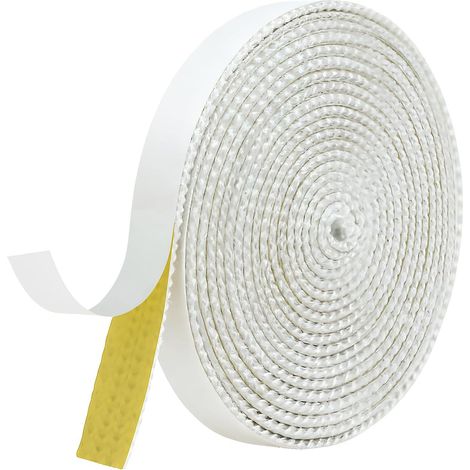 Joint Poele a Bois 2m15mm2mm Autocollant Ruban d'Étanchéité Joint Résistante 550° Poele a Bois pour Tube Poêle, Fumoirs, Cheminée, Joint, Chaleur, Porte de Four (3M10mm) (1/5)