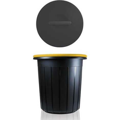 Giostyle Style cubo de basura 25 litros amarillo