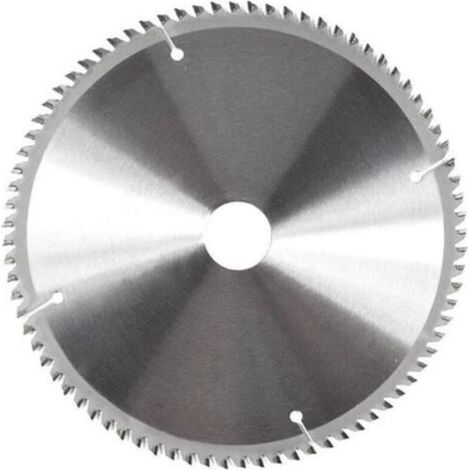 Lame de scie circulaire à disque circulaire de scie de remplacement de scie diamètre de roue 210 mm 30 mm 80 dents avec anneaux de réduction pour outil rotatif de travail du bois (1/5)