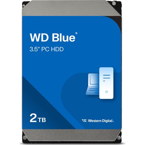 Hard Disk Blue 2 Tb Sata 3 (Wd20Ezbx) (1/4)