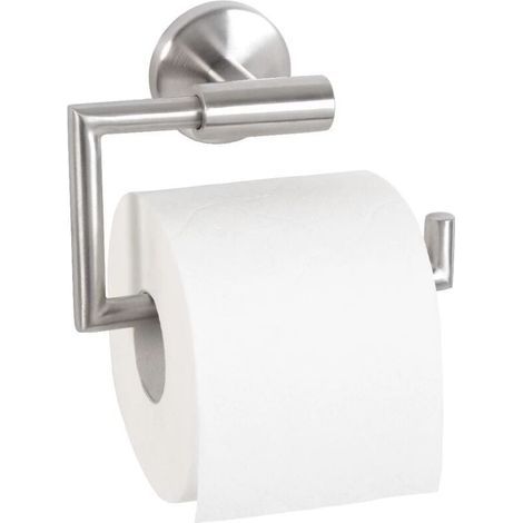 Toilettenpapierhalter Modell Toilettenpapierhalter aus Edelstahl ohne Deckel Badezimmerzubehör aus Edelstahl Maße 15 x 10,5 x 6,5 cm Farbe Mattsilber (1/3)