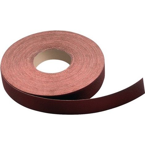 ROLLO DE TELA DE LIJA 100 MM GRANULACIÓN 180 PARA METAL CORI
