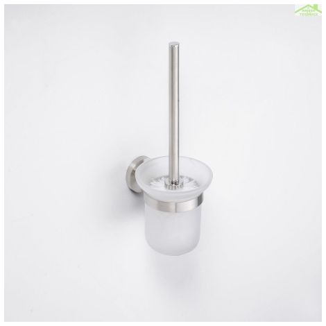 Sapho X-STEEL - Brosse de toilette murale, inox XS301 (1/5)