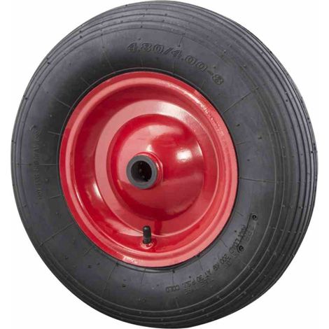 Ersatz Rad 400 x 100/ 25 x 75 mm für Schubkarre (1/4)