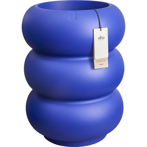 Elho Amber Roll High 43 Royal blue Fioriera Rotondo (1/3)