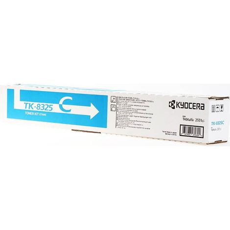 Kyocera Cartridge TK-8325 TK8325 Cyan (1T02NPCNL0)