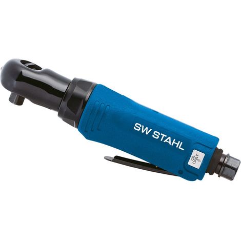 Tournevis pneumatique à cliquet SW-Stahl S3282 I carré 3/8 pouce I couple maximal 41 Nm I outil pneumatique d'atelier I extra petit