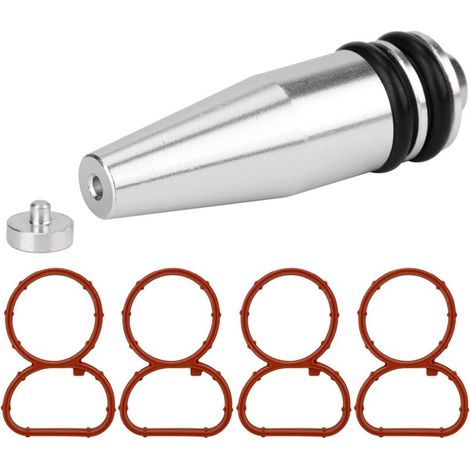 Bouchon de turbulence de plaque borgne de remplacement avec joints pour moteurs diesel N47 2.0 (1/5)