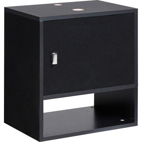 Mobile a parete per il bagno Nero Limeria