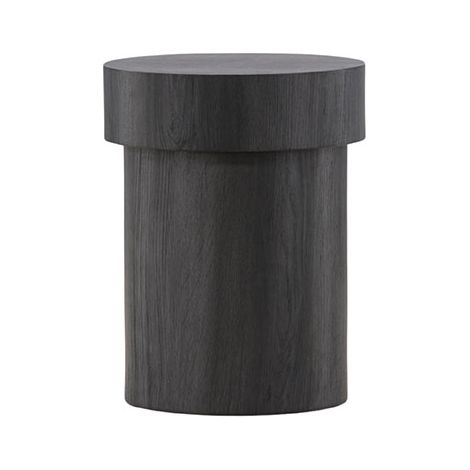 Malung Ecktisch Ø35 cm schwarz.