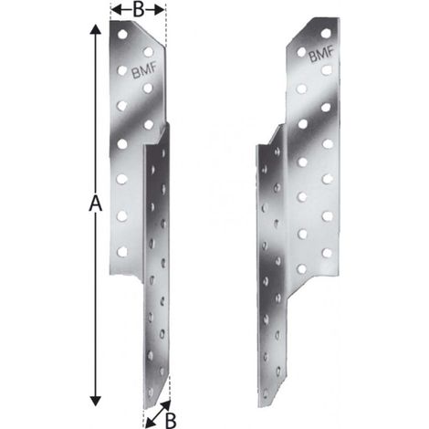 Chevron Pole SPF SPF170L Li.170x34.5x2mm Simpson Strong cravatta (di 100)
