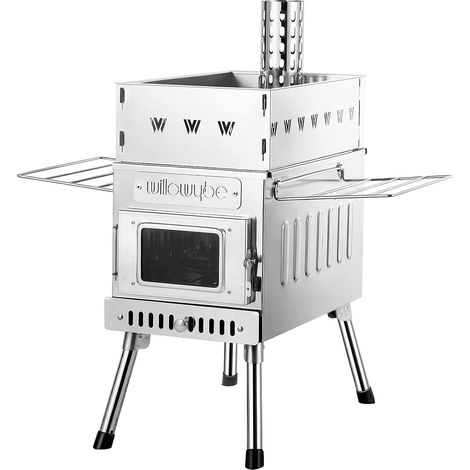 Poêle de tente chaude pour sauna extérieur, poêle fusée, poêle à bois portable pour sauna sec, cuisine pour mari et amis (1/5)