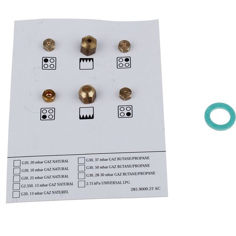 Beko - toberas de inyección - gas natural - 4490910034 - 8054868056763