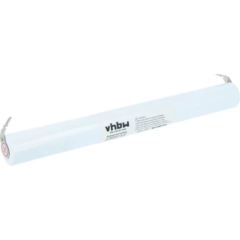 vhbw Battery compatible with Beghelli 391848, 8823, BS155, B171/515, 784157 Escape Route, Emergency Light (2000mAh, 6 V, NiCd)
