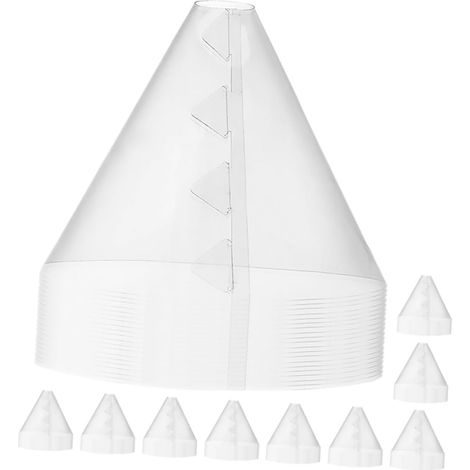 ces Housse De Protection des Plantes Plastique Transparent (1/5)