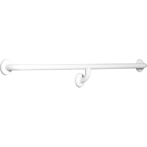 POIGNÉE EN ACIER BLANC 120 cm