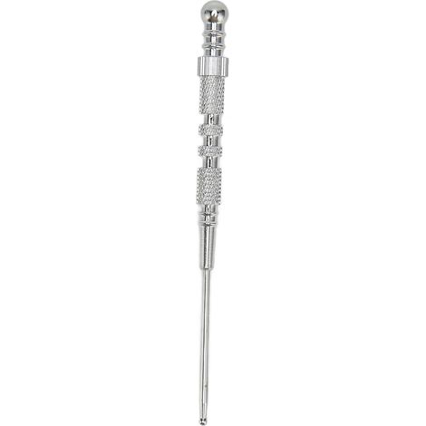 Stylo d'acupuncture facial en acier inoxydable rétractable - Outil de massage par réflexologie pour réduire les douleurs (1/5)