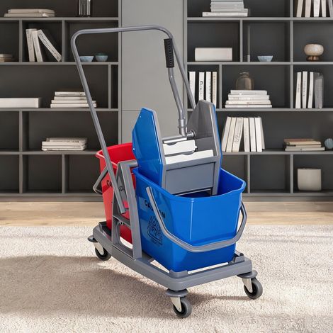 Accessoire de nettoyage en métal PP 73 x 45 x 92 cm (1/5)
