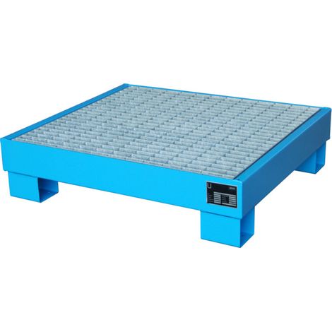 Bauer Südlohn Bac de rétention AW 60-2/M, peint, bleu clair