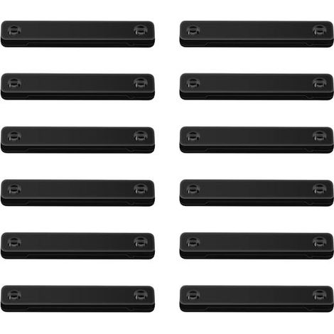 12 clip magnetiche per finestre, clip magnetiche per zanzariere, anelli di fissaggio per zanzariere, magneti magnetici per zanzariere (1/5)