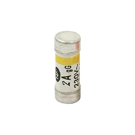 Legrand 011302 Cylindrical domestic fuse cartridge - 8.5x23mm - without indicator light - 2A