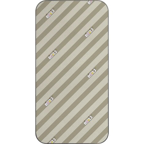 Tapis de repassage pliable et isolant thermique, taille 120 × 60 cm, surface de repassage imperméable et suspendue pour vêtements volumineux tels que pantalons et robes, protège les meubles de la chal (1/5)