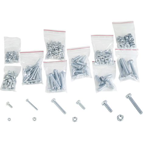 838518 Kombi-Schrauben-Sortiment Nachfüllpackung 374 Teile
